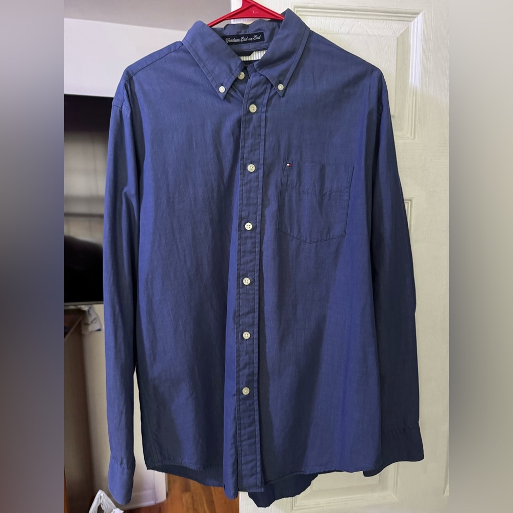 Tommy Hilfiger Navy Casual Shirt